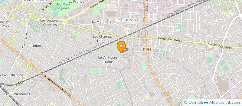 localisation de l'entreprise SCI DU 67 RUE PIERRE BROSSOLETTE à SARTROUVILLE