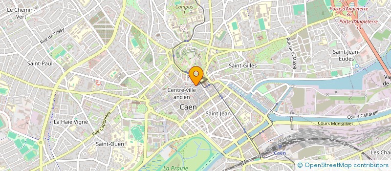 localisation de l'entreprise SCI DU 67 RUE SAINT PIERRE à CAEN