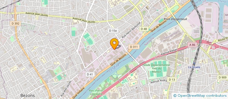 localisation de l'entreprise SCI DU 68-70 RUE MICHEL CARRE  AVERNES