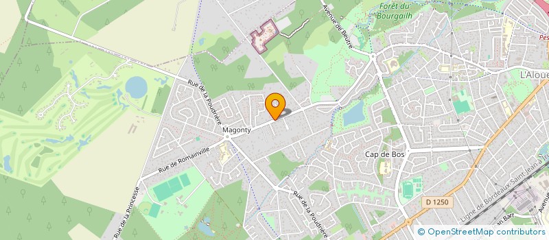 localisation de l'entreprise SCI DU 68 AVE DE MAGONTY-CALMON  PESSAC