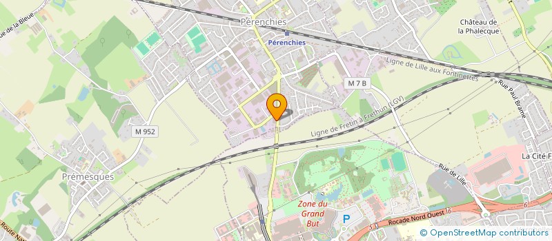localisation de l'entreprise SCI DU 68 RUE DE LOMME A PERENCHIES  PERENCHIES