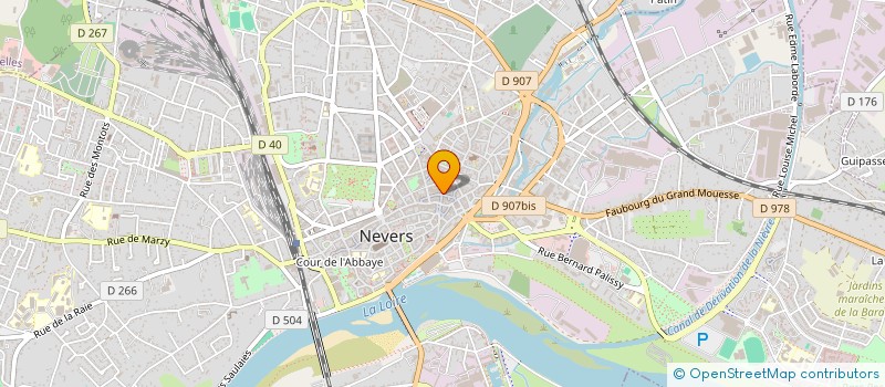 localisation de l'entreprise SCI DU 68 RUE DU COMMERCE à NEVERS