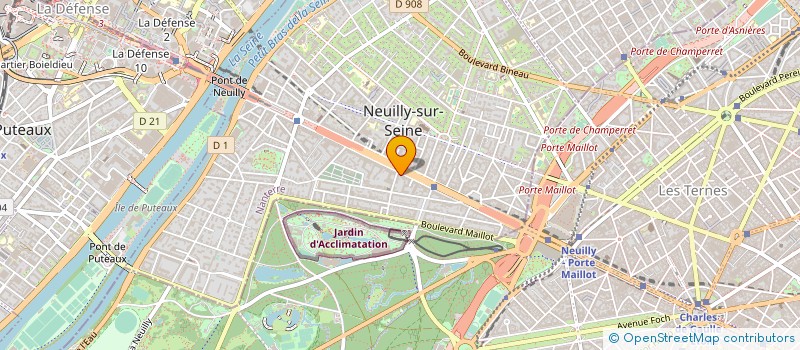 localisation de l'entreprise SCI DU 68 RUE SAINT HONORE à NEUILLY-SUR-SEINE