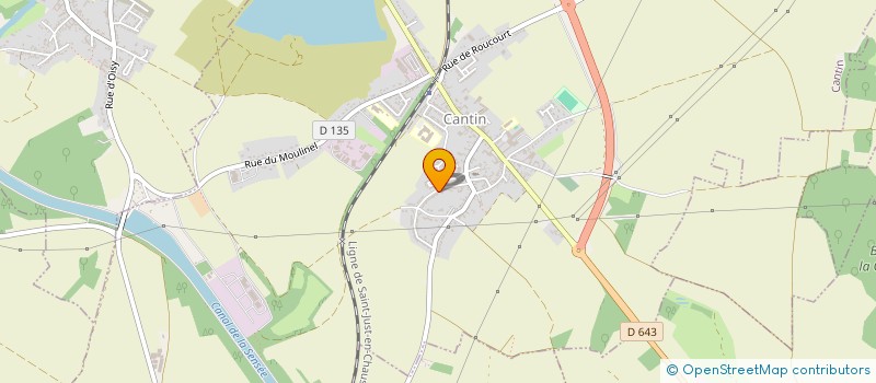 localisation de l'entreprise SCI DU 69 à ROUCOURT