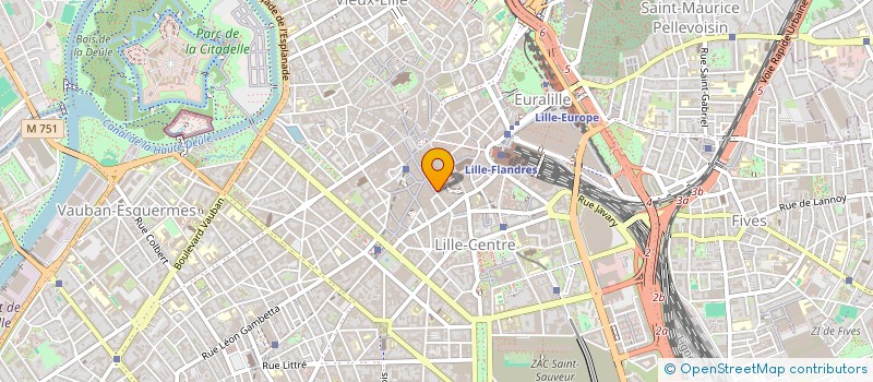 localisation de l'entreprise SCI DU 69 à LILLE
