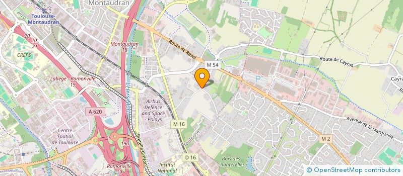 localisation de l'entreprise SCI DU 69 CHEMIN DE MALEPERE à TOULOUSE