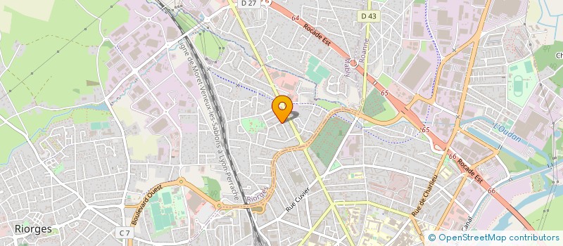 localisation de l'entreprise SCI DU 69 FG ST NICOLAS à RIORGES