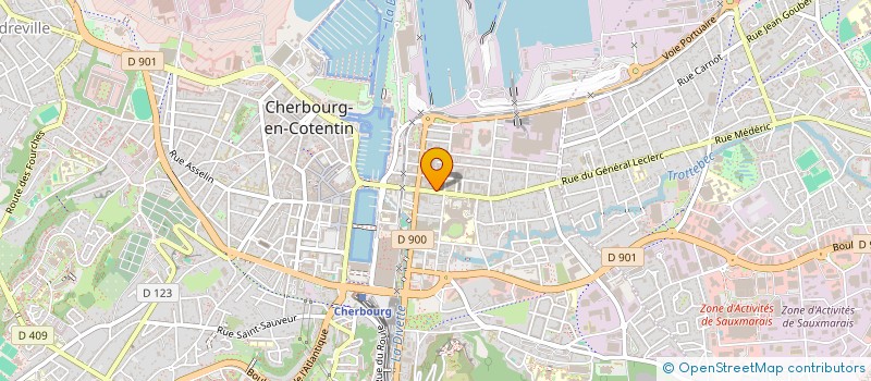 localisation de l'entreprise SCI DU 69 RUE DU VAL DE SAIRE à CHERBOURG-EN-COTENTIN
