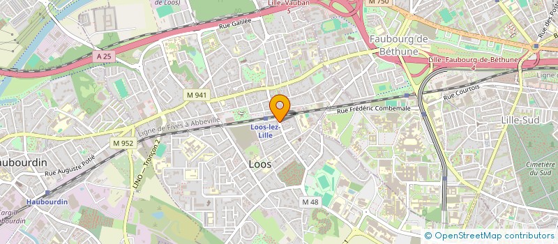 localisation de l'entreprise SCI DU 7  LOOS