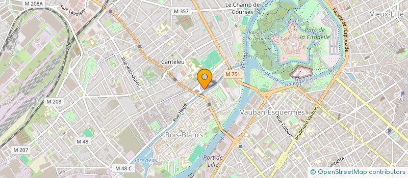 localisation de l'entreprise SCI DU 7 AVENUE SOUBISE à LAMBERSART