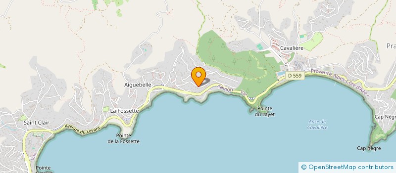 localisation de l'entreprise SCI DU 7 BIS à LE LAVANDOU