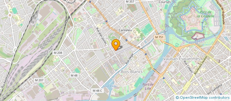 localisation de l'entreprise SCI DU 7 BIS à LILLE