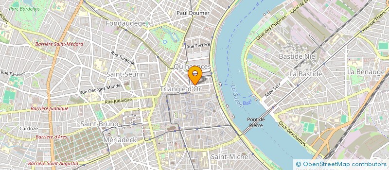 localisation de l'entreprise SCI DU 7 BIS BROCHON  BORDEAUX