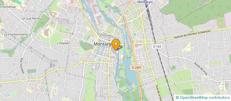 localisation de l'entreprise SCI DU 7 BOULEVARD DU REMPART à MONTARGIS