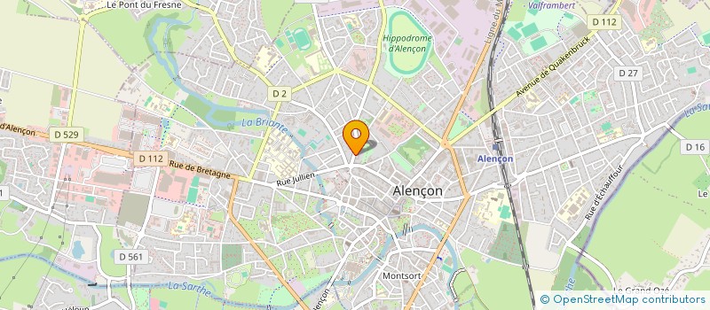 localisation de l'entreprise SCI DU 7 DE LA RUE DES DRUIDES à ALENCON