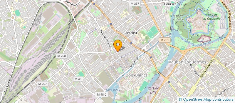 localisation de l'entreprise SCI DU 7 ET 9, RUE LEBOUTEUX à LILLE