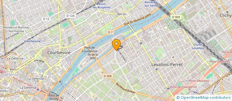 localisation de l'entreprise SCI DU 7 MARS à NEUILLY-SUR-SEINE