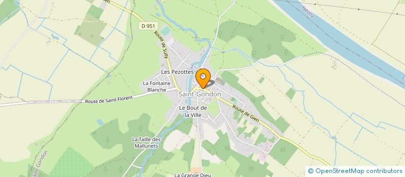 localisation de l'entreprise SCI DU 7 PLACE DE LA LIBERTE à SAINT-GONDON