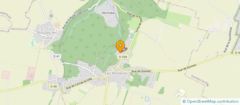 localisation de l'entreprise SCI DU 7 PLACE DE LA MARIE DES MOLIERES  LES MOLIERES