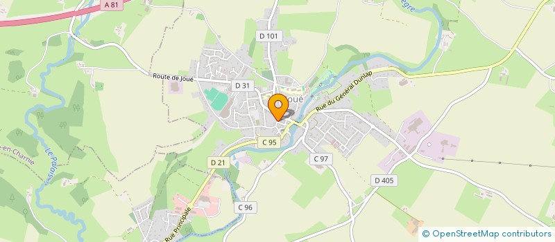 localisation de l'entreprise SCI DU 7 R BOUTTIER FRANCOIS  LOUE