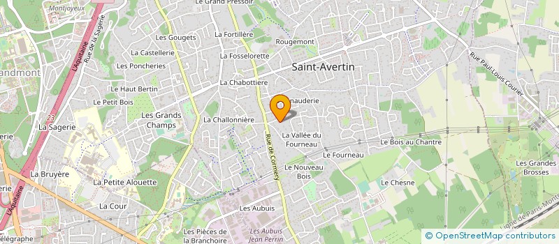 localisation de l'entreprise SCI DU 7 R OLIVIER SOUILHE GRAMAT  SAINT-AVERTIN