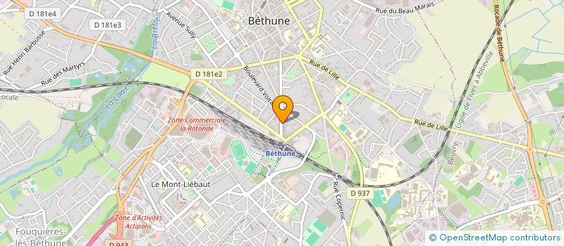 localisation de l'entreprise SCI DU 7 RUE CARNOT  LONGUENESSE