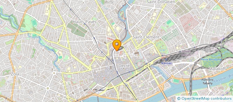localisation de l'entreprise SCI DU 7 RUE CONDORCET à NANTES