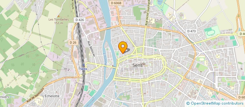 localisation de l'entreprise SCI DU 7 RUE DE L ECRIVAIN à SENS