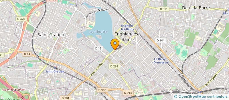 localisation de l'entreprise SCI DU 7 RUE DU 18 JUIN à ENGHIEN-LES-BAINS