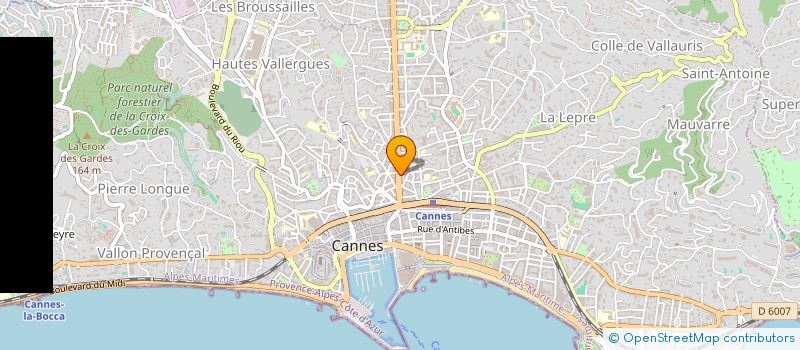 localisation de l'entreprise SCI DU 7 RUE DU BOIS à GRASSE