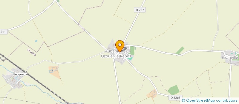 localisation de l'entreprise SCI DU 7 RUE DU PARADIS à AUBEPIERRE-OZOUER-LE-REPOS