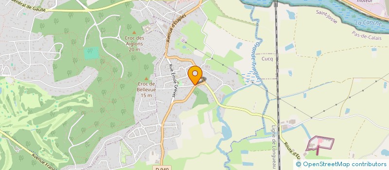 localisation de l'entreprise SCI DU 7 RUE EMILE GREVET à CUCQ