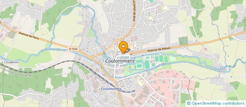 localisation de l'entreprise SCI DU 7 RUE ERNEST DESSAINT à COULOMMIERS