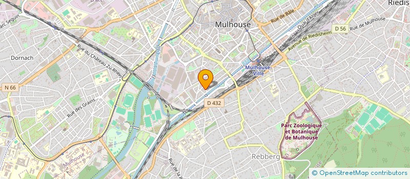 localisation de l'entreprise SCI DU 7 RUE LAEDERICH  MULHOUSE