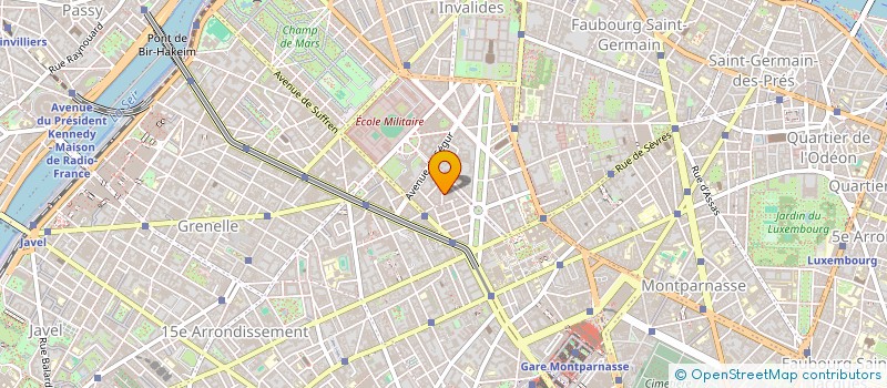 localisation de l'entreprise SCI DU 7 RUE LEON VAUDOYER  PARIS