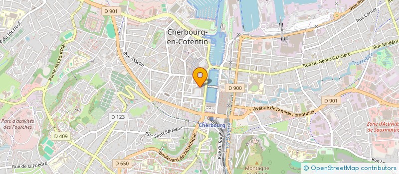 localisation de l'entreprise SCI DU 7 RUE LMOUIS XVI à CHERBOURG-EN-COTENTIN