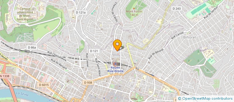 localisation de l'entreprise SCI DU 7 RUE MALATIRE à ROUEN