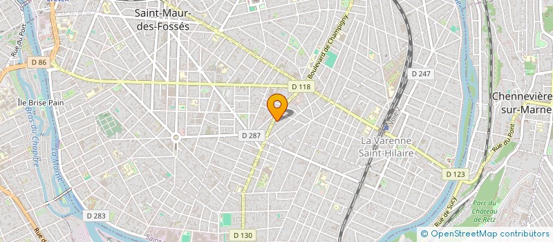 localisation de l'entreprise SCI DU 7 RUE PASCAL  ORMESSON-SUR-MARNE