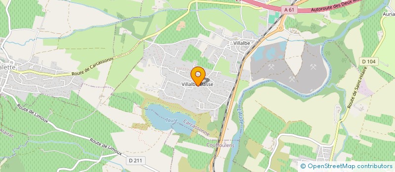 localisation de l'entreprise SCI DU 7 RUE PASTEUR à CARCASSONNE
