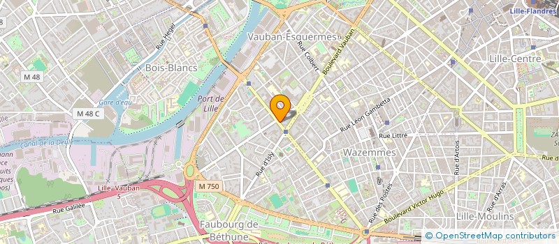 localisation de l'entreprise SCI DU 71 RUE D'ARRAS à LILLE