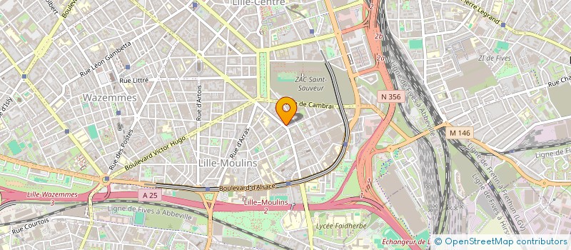 localisation de l'entreprise SCI DU 71 RUE DE DOUAI à LILLE