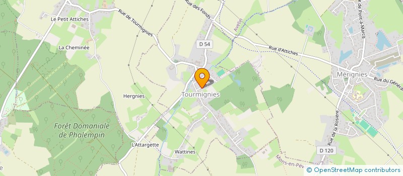 localisation de l'entreprise SCI DU 71  RUE SAINT JACQUES  ATTICHES