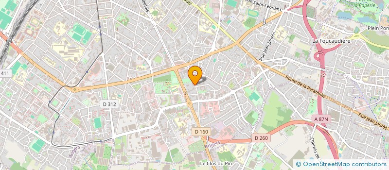 localisation de l'entreprise SCI DU 71 RUE SAINT LAUD à ANGERS