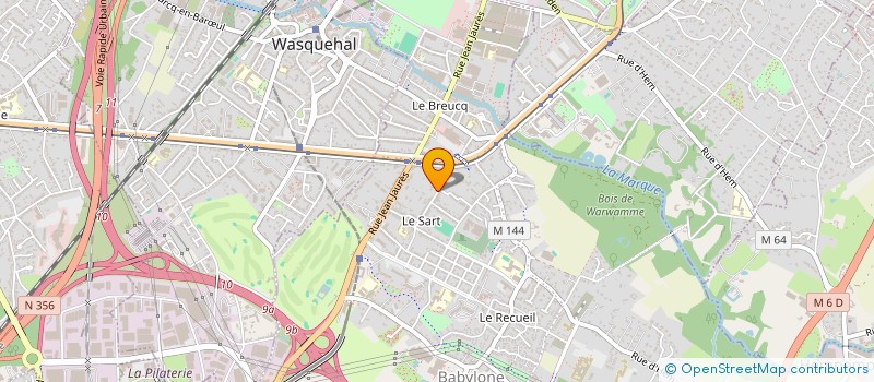 localisation de l'entreprise SCI DU 72 RUE JULES BOUCLY à VILLENEUVE-D'ASCQ