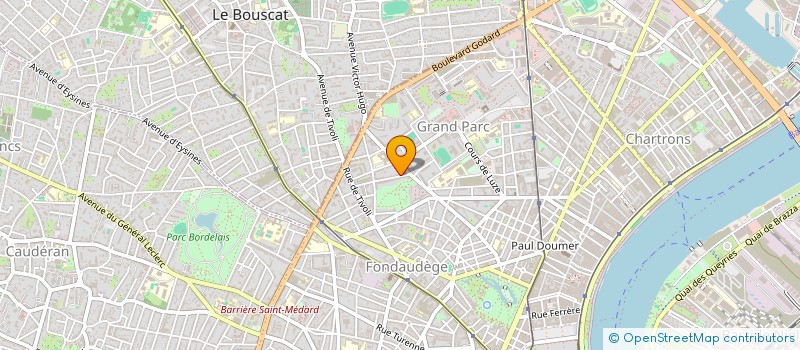 localisation de l'entreprise SCI DU 73  BORDEAUX