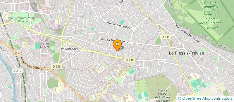 localisation de l'entreprise SCI DU 73 RUE GUY MOQUET  CHAMPIGNY-SUR-MARNE