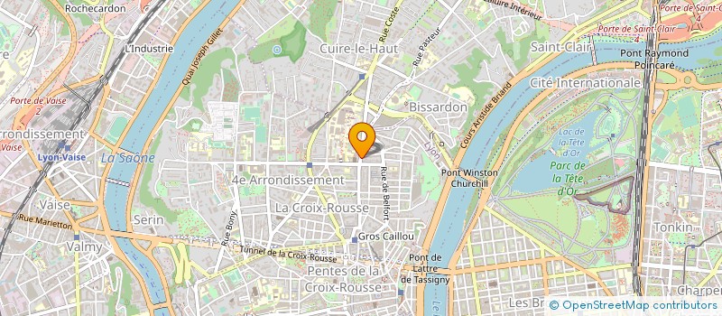 localisation de l'entreprise SCI DU 74 GRANDE RUE  LYON