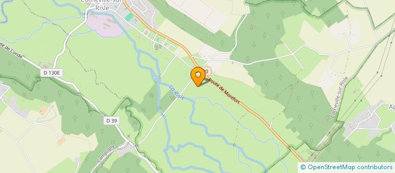 localisation de l'entreprise SCI DU 74 RUE DE LA REPUBLIQUE  SAINT-PHILBERT-SUR-RISLE