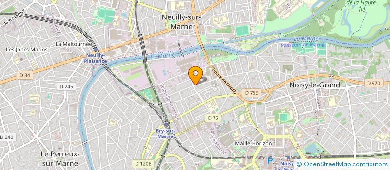 localisation de l'entreprise SCI DU 74 RUE PAUL LAFARGUE  NOISY-LE-GRAND