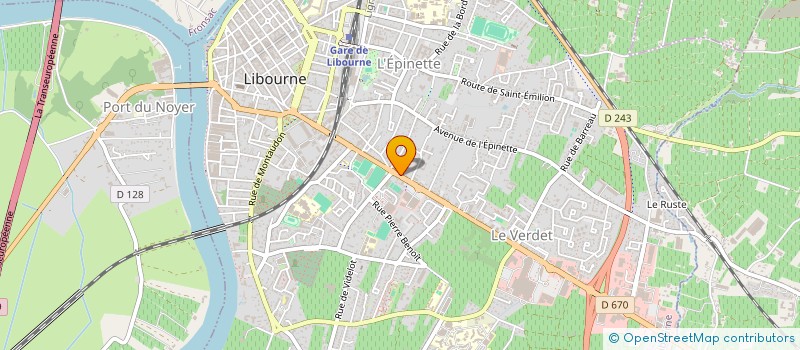 localisation de l'entreprise SCI DU 75 AVENUE GALLIENI  ARVEYRES